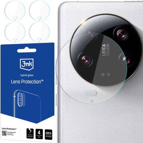 3mk ZA&amp;Scaron;ČITA ZA LEČE HIBRIDNO STEKLO ZA KAMERO ZA XIAOMI 14 ULTRA, (21975776) Slike