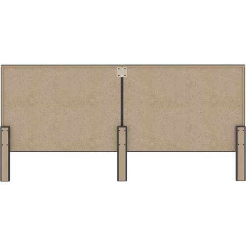  Uzglavlje od tkanine tamnosivo 200 x 200 cm Slike