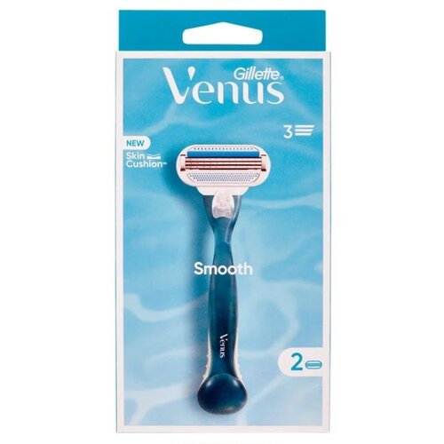 Gillette ženski brijač Venus 3 Smooth, 2 dopune Slike