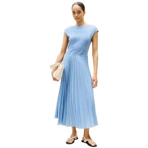 Tommy Hilfiger plisirana maxi suknja Slike