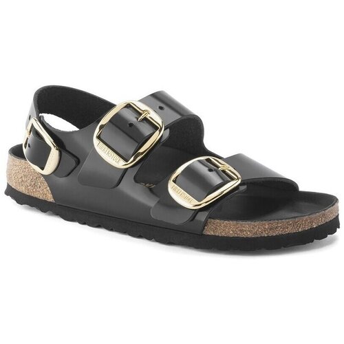 Birkenstock Milano Big Buckle Crna Slike