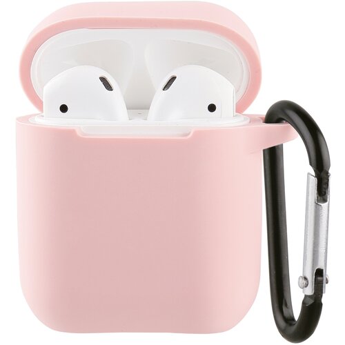 Vivanco apple airpod case 1&2 rosa 61648 airpodcasevvp Schutzhülle mit karabiner Cene