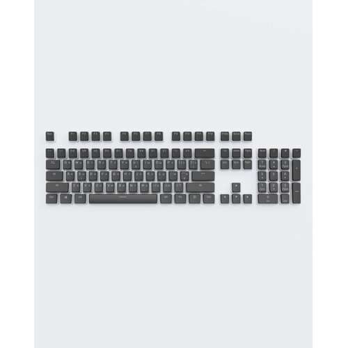 Dark Project - KS-49 PBT Keycaps (ENG/RU/UA | Black), (20850144) Cene