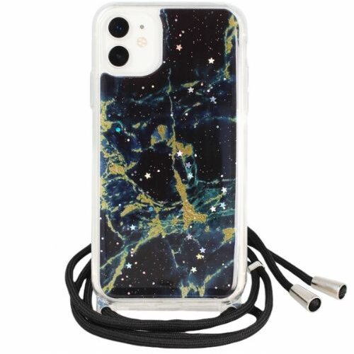 Nillkin storm silikonski ovitek z vrvico za iphone 7 / 8 / se 2020 - črn Slike