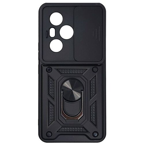 Max Mobile MM TPU HONOR 400 PRO -- ANTI-SHOCK WITH RING crna Cene