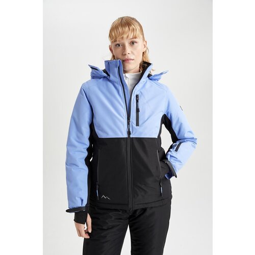 Defacto Fit Water Repellent Regular Fit Hooded Fleece Lined Jacket Slike