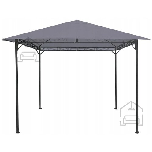 Chomik Vrtni paviljon 3x3m - siv - TUN5736 Slike
