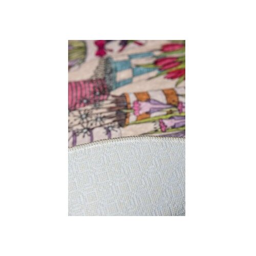 Flowerpot djt multicolor bathmat set (2 pieces) Slike