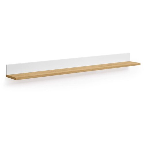 Kave Home Bijela/u prirodnoj boji polica u dekoru hrasta 120 cm Abilen &amp;ndash; Slike
