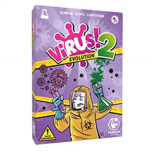 POZZI Tranjis Games - virus! 2 Evolucija (širitev) - igra s kartami, 8 do 99 let (TRG -12EVO), (20833243)