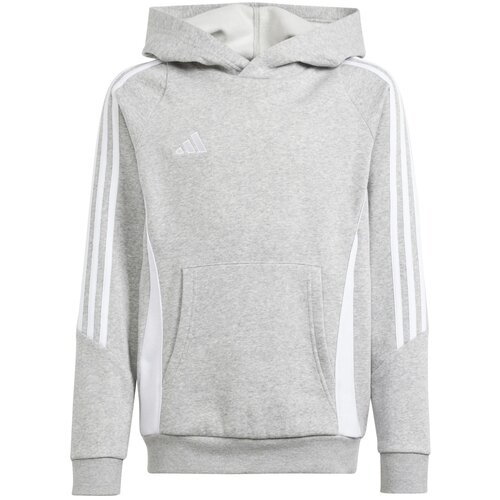 Adidas Sportska sweater majica 'Tiro 24' siva melange / bijela Cene