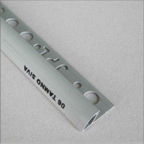 Euro- profil PVC spoljašnji ger 10mm 06 tamno siva Slike