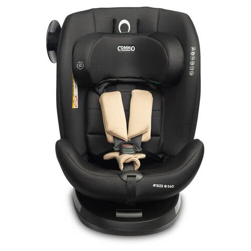 CARETERO Commo i-Size rotirajuća autosjedalica 40&amp;ndash;150 cm, bež Slike