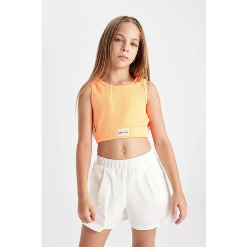 Defacto Girl's Crew Neck Undershirt