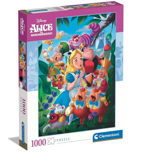 Clementoni Disney: Alice v čudežni deželi 1000 kosov sestavljanke - Cene