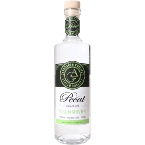 Pečat Rakija Vilijamovka 42% vol, 700ml Cene