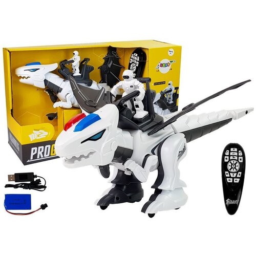  Dinosaur Tyrannosaur Robot Interactive Remote Control K18 Programming White Slike