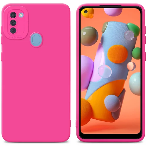 Cadorabo Case, združljiv s Samsungom v Fluid Hotpink - zaščitni pokrov iz fleksibilnega silikona TPU, (20591528)