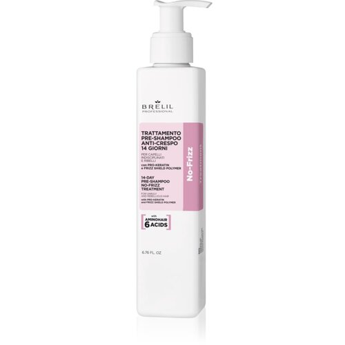 Brelil Professional No Frizz 14 Days No Frizz Treatment nega pred &amp;scaron;amponiranjem za neobvladljive lase 200 ml Slike