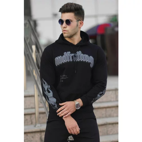 Madmext Sweatshirt - Black - Regular fit