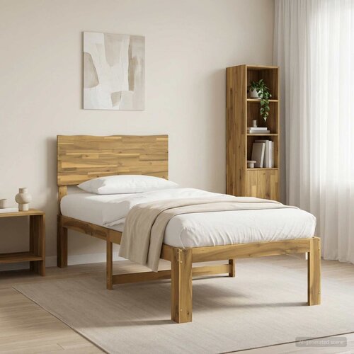  Krevet s uzglavljem ROSTOCK Bijela 75 x 190 cm Cene