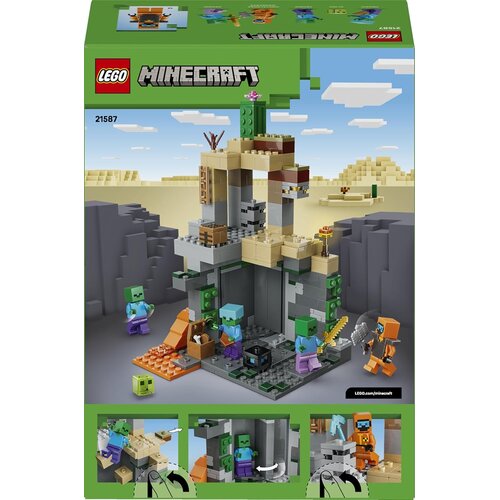 Lego Minecraft Zombi ječa &scaron;tevilka 21587 Cene