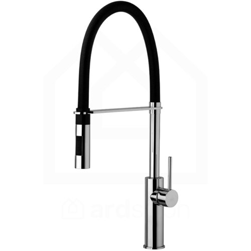 Paffoni Light baterija za sudoperu hrom- crna LIG179CRNO Cene