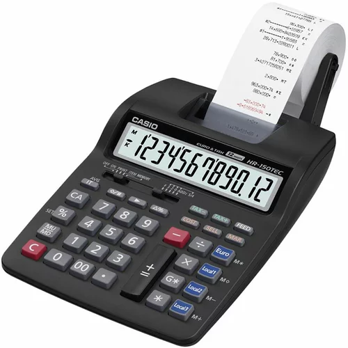 Casio Namizni kalkulator HR-150TEC, z izpisom