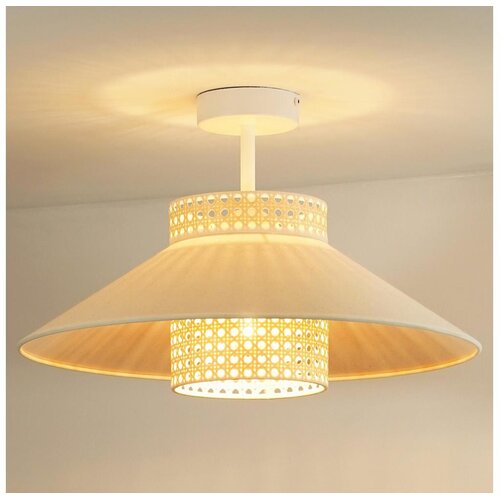  Duolla - Plafonski luster RIO RATTAN 1xE27/15W/230V prečnik 45 cm bež/ratan Cene