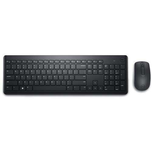 Dell Wireless Keyboard and Mouse KM3322W/komplet tipkovnice in mi&amp;scaron;ke/QWERTZ/Adriatic/črna Vhodna naprava 580-AKFW Slike