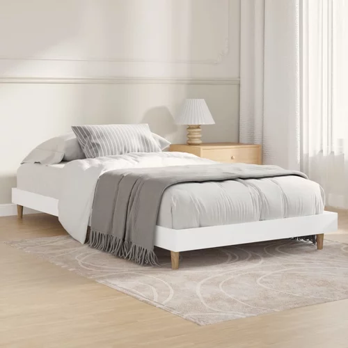  za krevet bijeli 120 x 200 cm konstruirano drvo