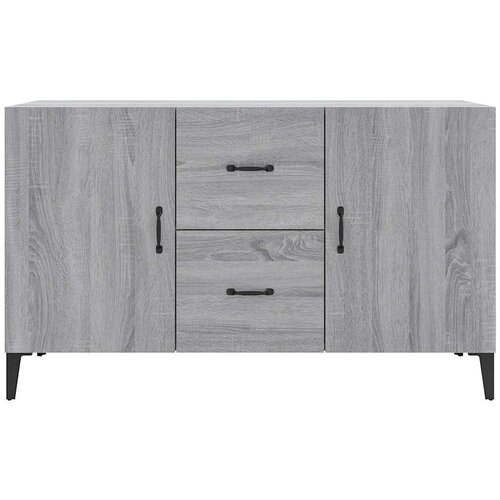  Komoda boja hrasta sonome 100 x 36 x 60 cm konstruirano drvo Siva Slike