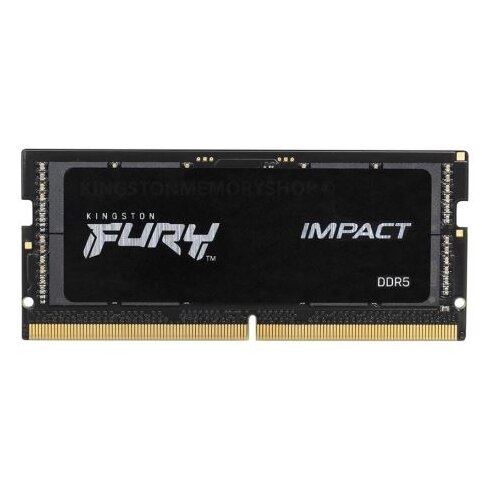 Kingston Technology FURY Impact Black memorijski modul 32 GB 2 x 32 GB DDR5 2400 MHz Slike