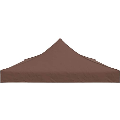 Krov za &amp;scaron;ator za zabave 6 x 3 m smeđi 270 g/m&amp;sup2; Slike