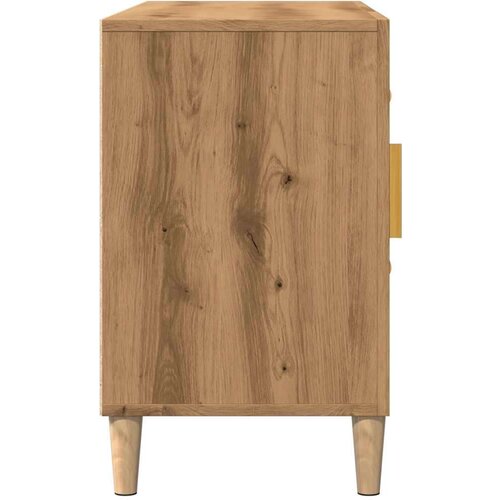 VidaXL Komoda boja hrasta artisan 100 x 36 x 60 cm konstruiranog drva Slike