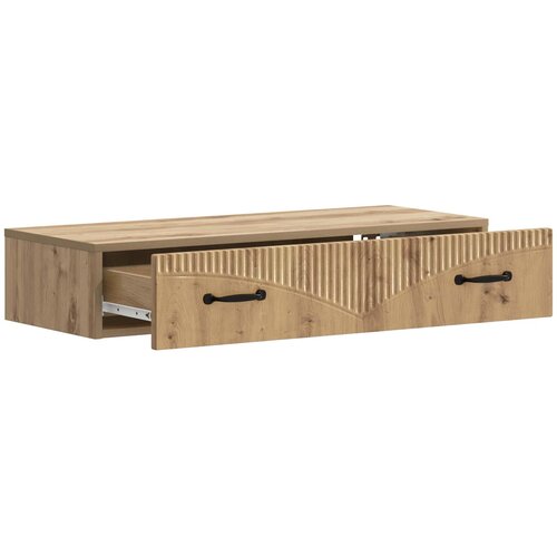 Stolna montirana na zid 87,5 x 34,5 x 17 cm Konstruirano drvo Slike