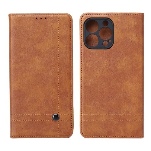  Flip torbica Smart Seam za Samsung Galaxy A57 5G - rjava Slike