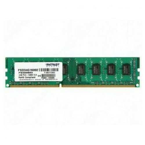 Patriot PSD34G16002 DIMM DDR3 4GB 1600MHz Signature CL9 dodatna memorija za laptop Slike
