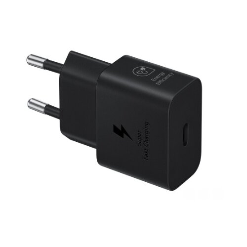  SAMSUNG 25W FAST CHARGING USB-C SA KABLAOM BLACK Slike