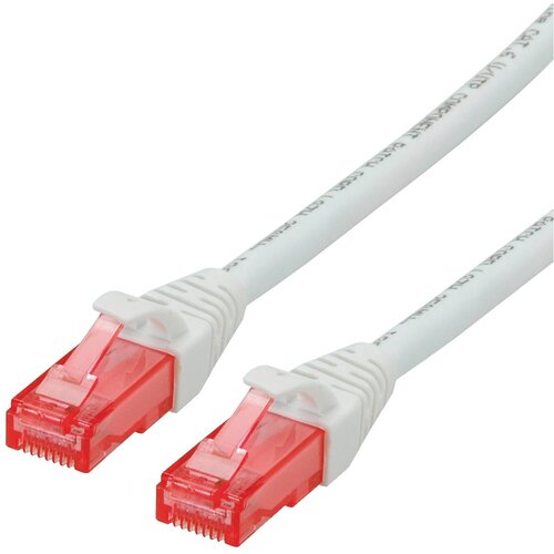 Roline 21.15.2564 RJ45 omrežni kabel\, patch kabel cat 6 u/utp 1.50 m bela 1 kos, (20420436) Cene