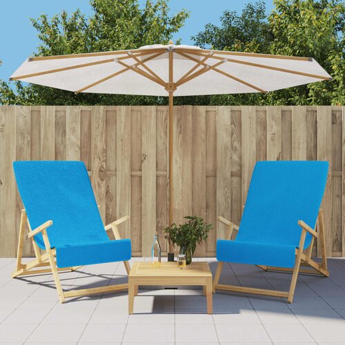  Ručnici za plažu 2 kom tirkizni 60 x 135 cm od tkanine 400 GSM Cene