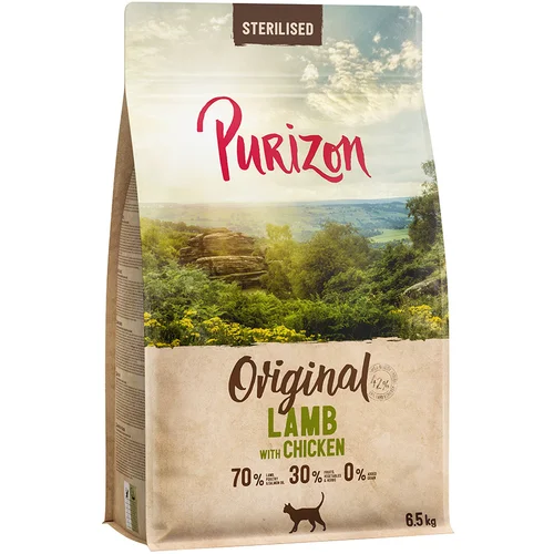 Purizon 5,5 kg + 1 kg gratis! 6,5 kg - Sterilised Adult janjetina i piletina