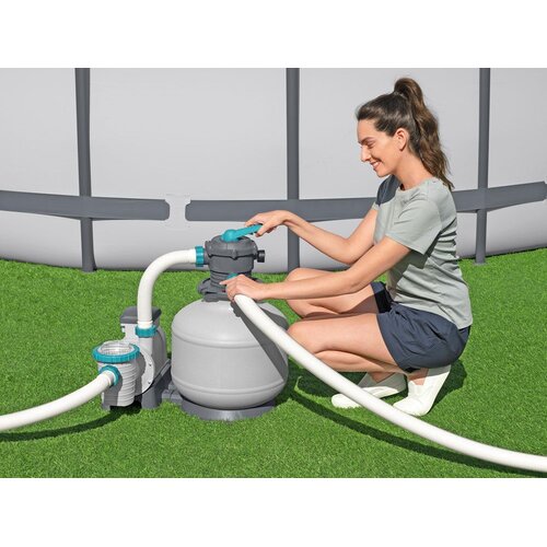 Bestway Pe&amp;scaron;čana pumpa za bazene 11355 l/h 3000gal 220-240V Bestway 58486 Slike