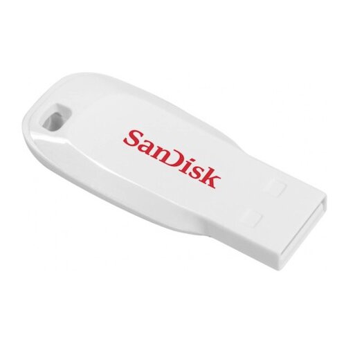 San Disk USB DISK 16GB CRUZER BLADE BELA, 2.0, bel , brez pokrovčka Cene