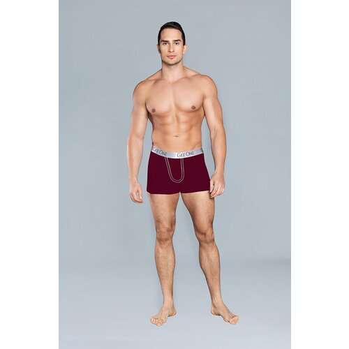 Italian Fashion Gee One Boxer Shorts - Burgundy Slike