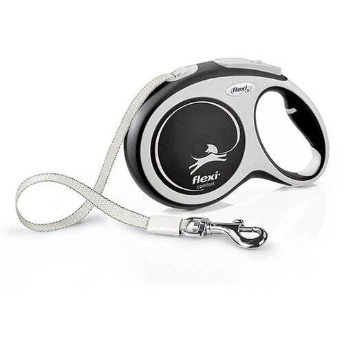 Flexi comfort - automatski povodac za pse (crni) l 8m Cene