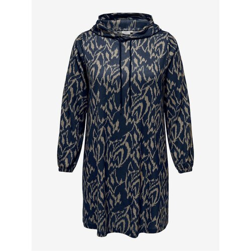 Only Dark blue women's patterned dress CARMAKOMA Alba - Women Cijene