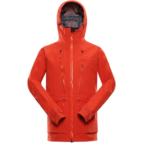 Alpine pro Men's jacket with membrane CORT orange.com