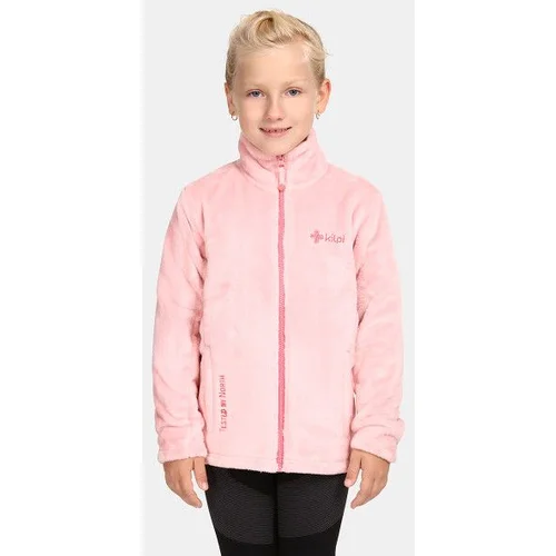 Kilpi Girls' cotton sweatshirt HALI-JG Light pink