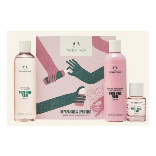 The Body Shop refreshing & uplifting white Musk® flora gift box Slike